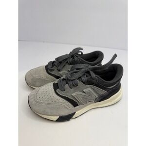 New Balance 997H Kids Sneakers Grey Black Suede PR997RB Size 12 Boy Girl